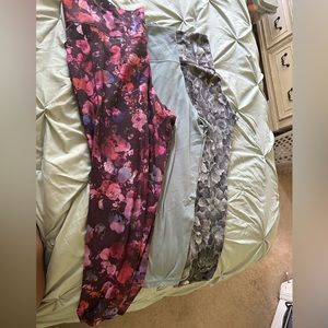 Athleta size 3x leggings three pairs